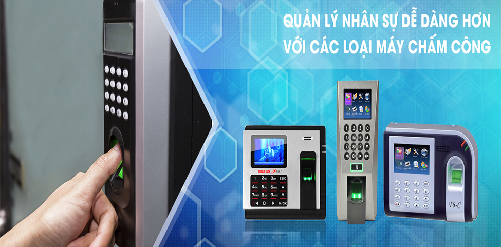 máy chấm công vân tay